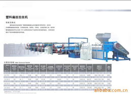 溫州市華東機械廠 塑料拉絲機產品列表